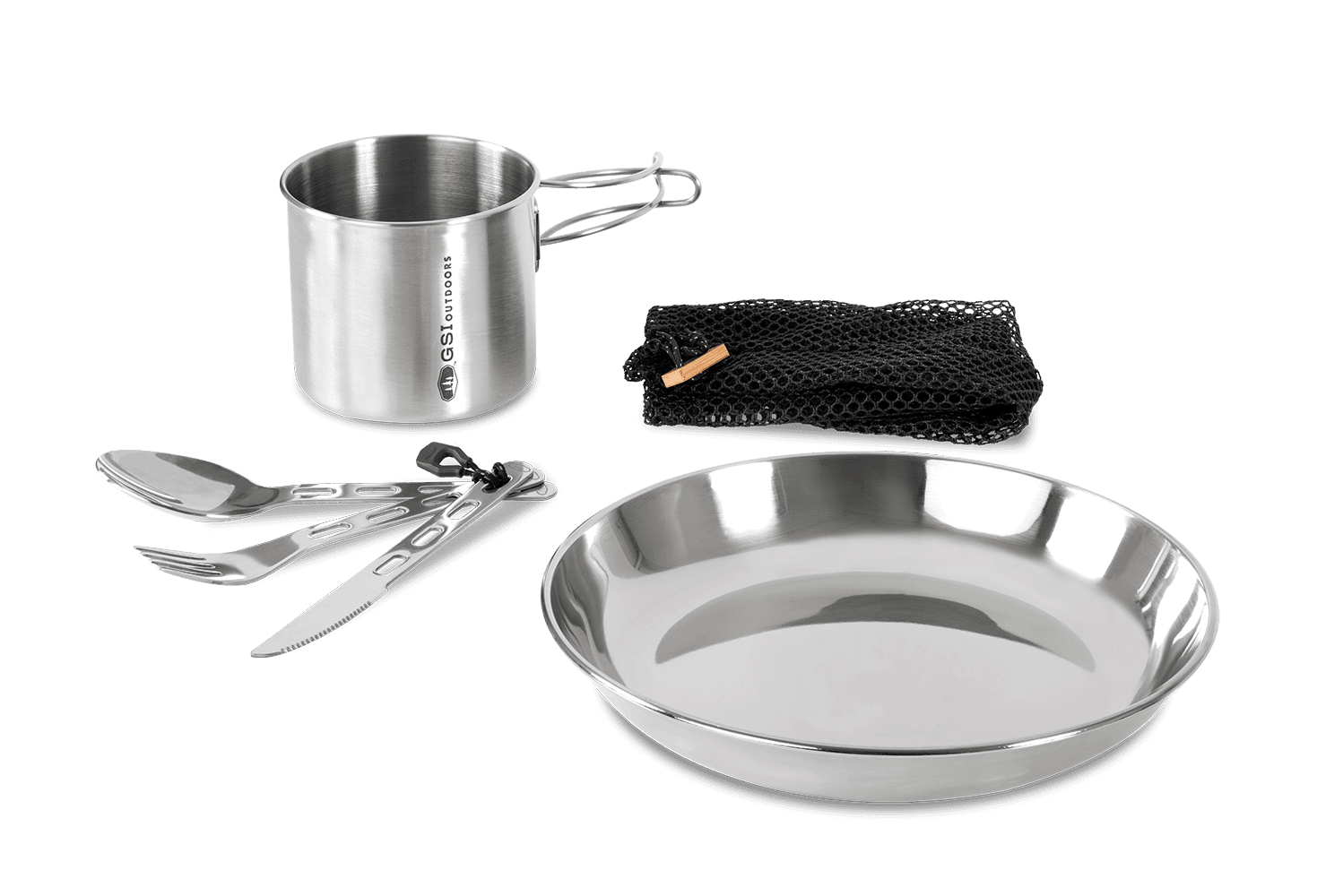 Glacier Stainles 1 person set